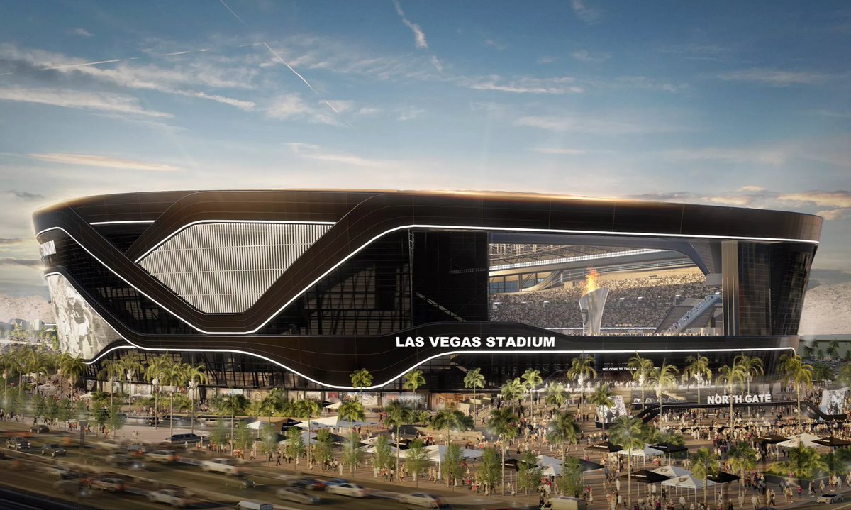 AllegiantStadm's tweet photo. A peek into the future.

A first-look gallery at the plans for the stadium: https://t.co/RAAtWaBd7G https://t.co/VPsV6J8iHf