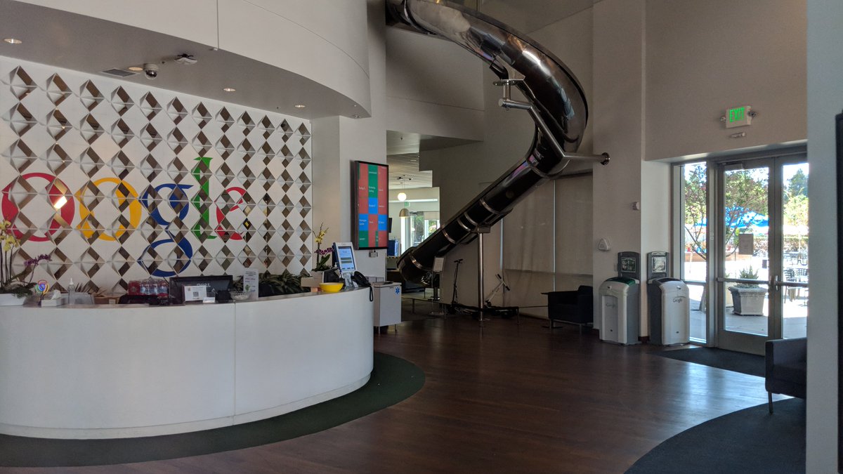 Hanging around on GooglePlex at <a href="/Google/">Google</a> in Palo Alto earlier this month! If one ever need to reboot the internet, this is the place to find the hard reset button!