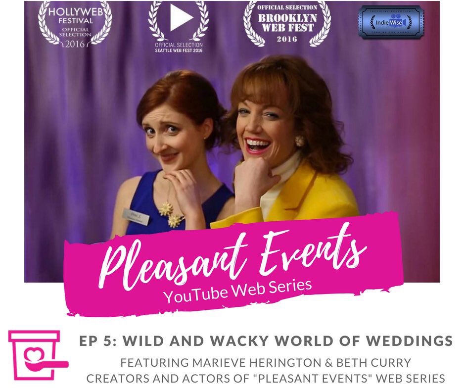 FarrahReyna's tweet photo. Here's a hilarious reason why you should check out @BOBAMPodcast ep 5 “Wild and Wacky World of Weddings” w/ @RedHerington @bethcurrywagner. https://t.co/nKRzDdpjEr…#PleasantEvents https://t.co/qvAuMa0Ee5