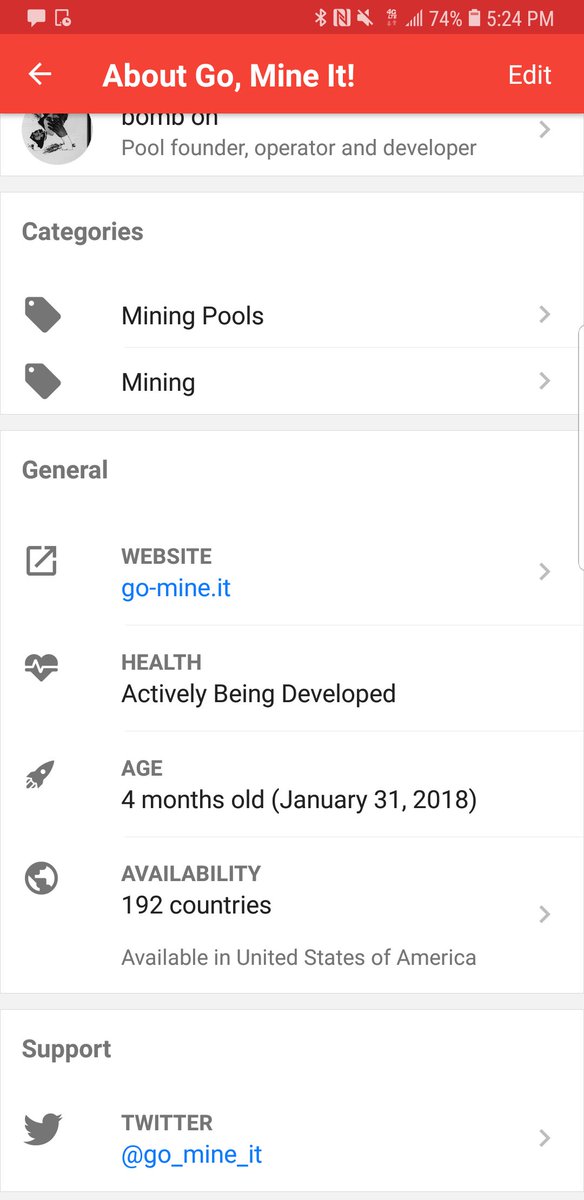 CheddurTeam's tweet photo. We added @go_mine_it to the @CheddurApp! #GoMineIt is a service that hosts Cryptonote mining pools! Check them out on #Cheddur, review their service, and get started! #blockchain https://t.co/oFbJ0Z7KSH