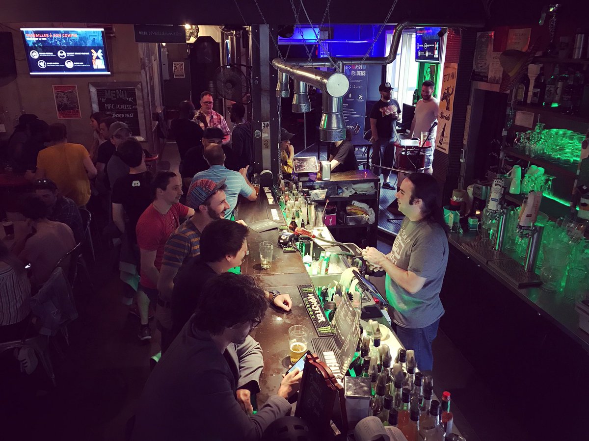 gangdedevs's tweet photo. Joignez vous à nous ce soir au @MeltdownMTL pour une discussion avec des jeunes entrepreneurs dans le domaine du jeu vidéo ^^ #videogames #networking https://t.co/akjwqScKrj