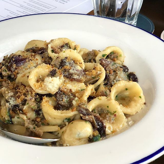 tinyurbankitchn's tweet photo. Last meal before boarding the plane back to HK: orecchiette w/ sausage, fennel, radiccio - a favorite that’s always on the menu. Especially love the super chewy texture of the pasta. @barmezzana #pasta #italianfood #barmezzana #sogood #boston #bostonfoodblogger #bostonblogge… https://t.co/nyHRvftGR1
