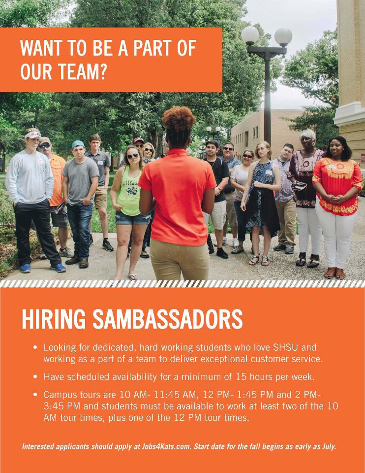VisitSHSU's tweet photo. #shsuvisitorservices #shsu22 #shsu21 #shsu20 #shsu19 @SamHoustonState https://t.co/bGr4URyKEU