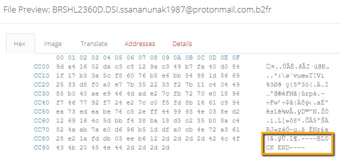 demonslay335's tweet photo. Spotted another variant of #B2DR #Ransomware on ID Ransomware. Extension ".ssananunak1987@protonmail.com.b2fr", note "Readme.txt" - https://t.co/Qv9vTlkhDv https://t.co/QdyiwdUsYs