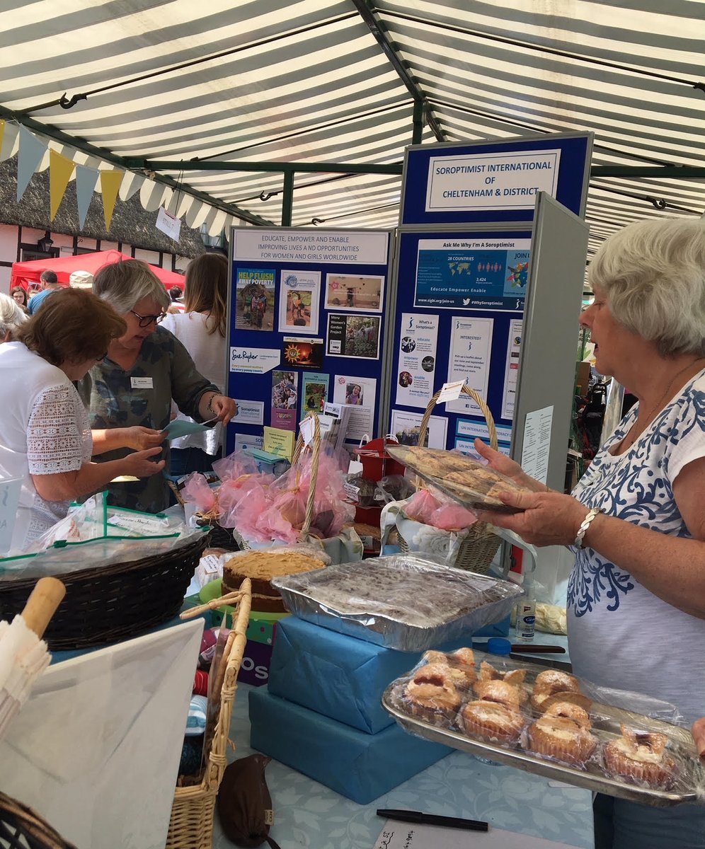 CheltenhamCOC's tweet photo. Lovely day at Bishops Cleeve Street Fair on Sunday.  The stall was full, we met lots of people and made some money for this years charities. https://t.co/HyvIrPycH1