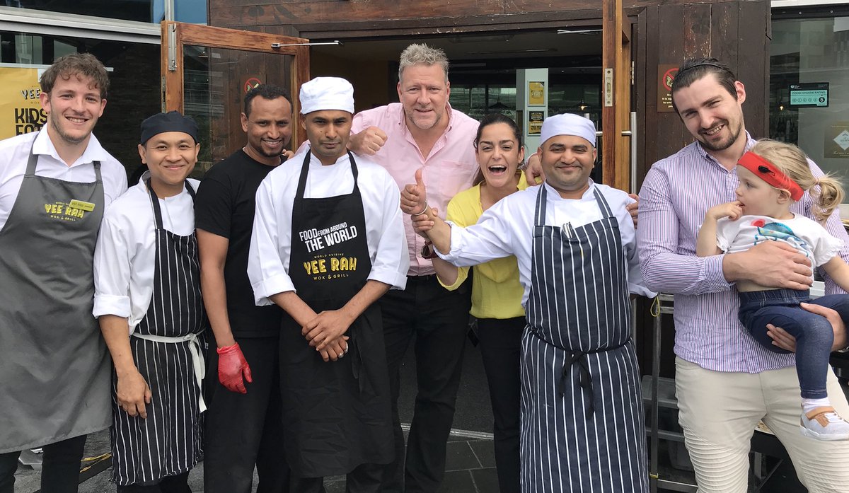 Good day today in #Liverpool - first with our online training provider @cplelearning in #Birkenhead &amp; then visits to our @Chao_Liverpool &amp; @YeeRahWokGrill teammates (picture) in <a href="/Liverpool_ONE/">Liverpool ONE</a> - top teams #LivingOurValuesEveryday