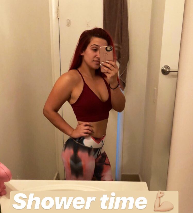 The shower after a long workout >> #PostWorkout #fit #crossfit #highintensityworkout #bootybymichelle #bigbootygang