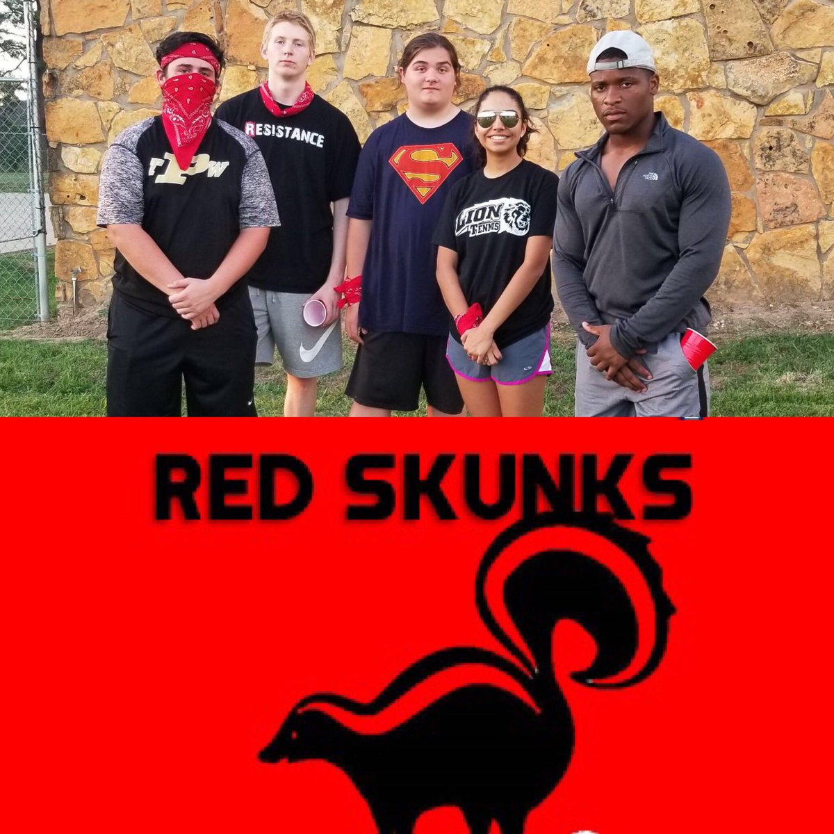 pastor_nathan01's tweet photo. Official team standings after tonight...
1st Place - Red Skunks (6 points)
2nd Place - Pink Chipmunks (5 points)
3rd Place - Green Badgers (4 points)
Tied at 4th Place with 3 points each
Orange Raccoons, Blue Possums &amp; Yellow Porcupines https://t.co/1p3rAVR4z1