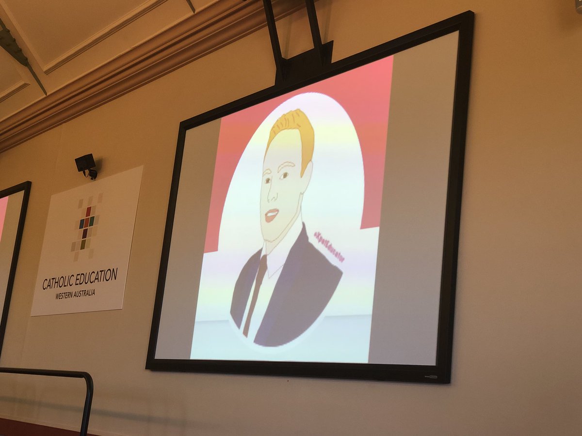 jenbead's tweet image. And now our secondary people. Thanks to @XpatEducator and @clarerosman for telling us about their classroom journey #CEWA #amazingeducators