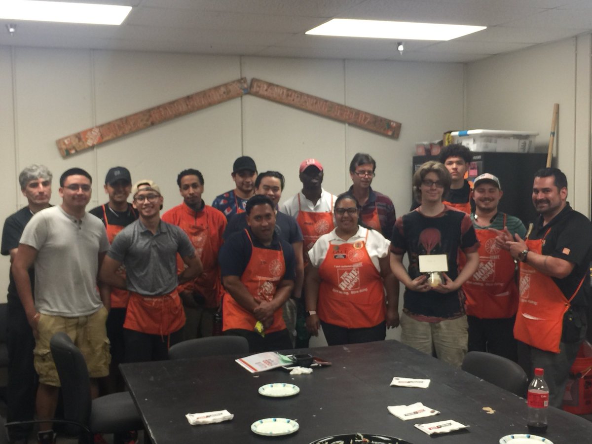 Thd8517's tweet photo. Happy 21st birthday to Joshua on the freight team! https://t.co/m75ehrRrQ1