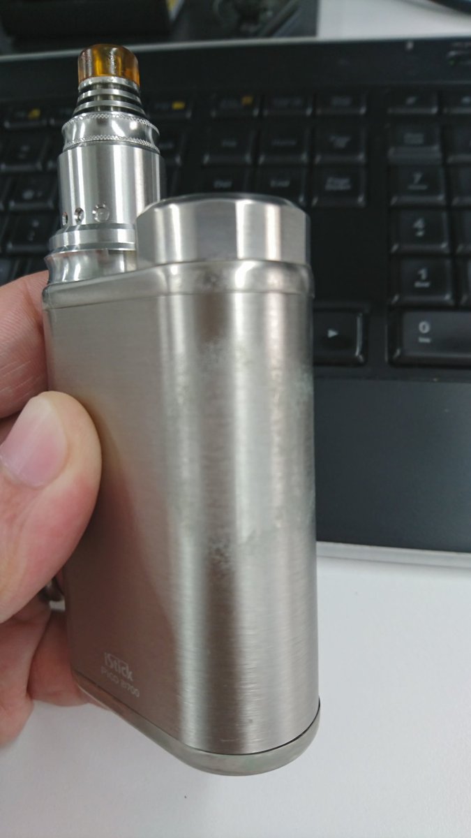 zakk3456_dev's tweet image. pico21700、だいぶ塗装ハゲてきた…
picoみたいにケースとかスリーブもっと出てほしい…
#vape #pico21700