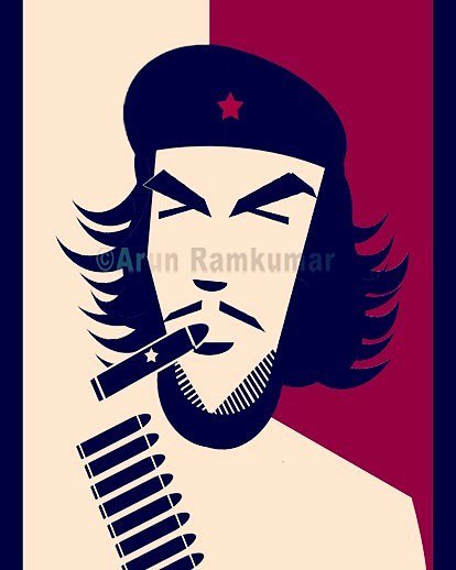 Happy birthday Che Guevara!

#che #cheguevara #vivalarevolucion #guerilla #marxist #marxism #revolutionary #communism #red #argentina #cuba #cubanrevolution #bicyclediaries #caricatures #caricature #minimalism #art #instaart #cartooning #cartoon