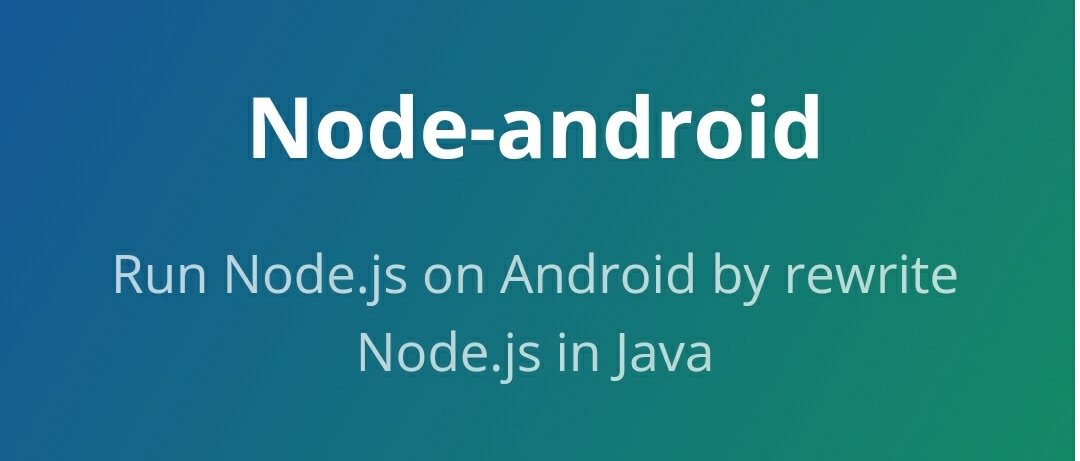 ruanyf's tweet image. 这个项目太牛了，为了能在安卓设备跑Node，有人用 Java 把 Node 的 API 重新实现了一遍。github.com/getICO/node-an…