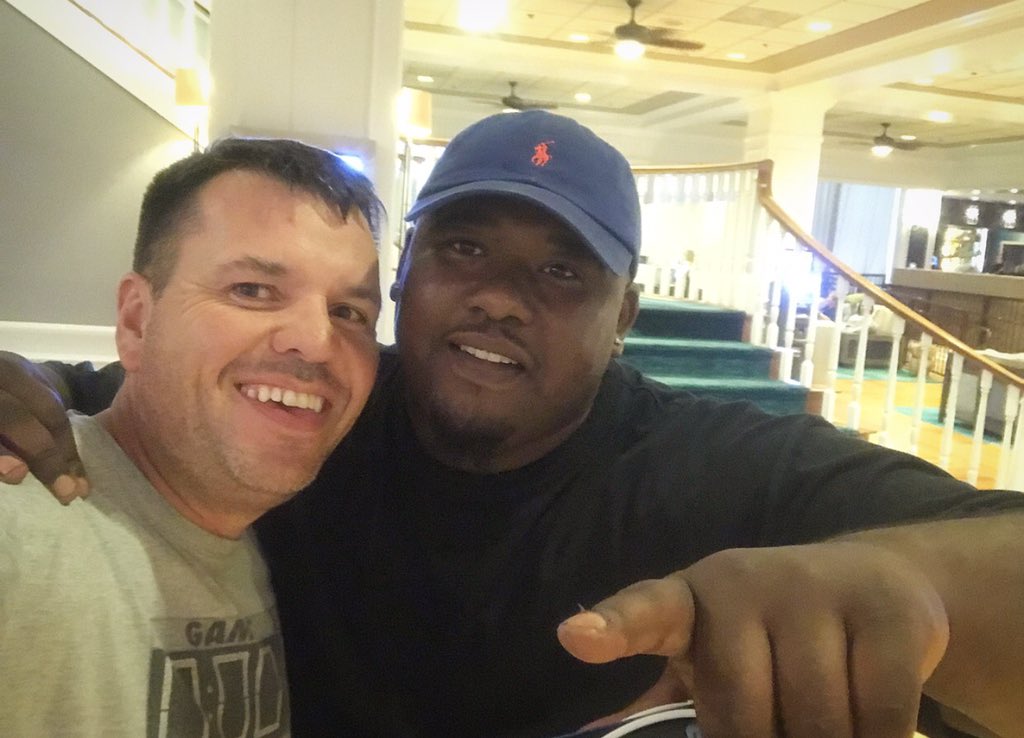bss1974's tweet photo. This is DJ Batiste ..... literally from a gang member to changing the lives of kids all over the world because of a teacher & @ConsciousD! Can't wait to hear him speak tomorrow! #CD1A2018 https://t.co/vzKI0OdmFC