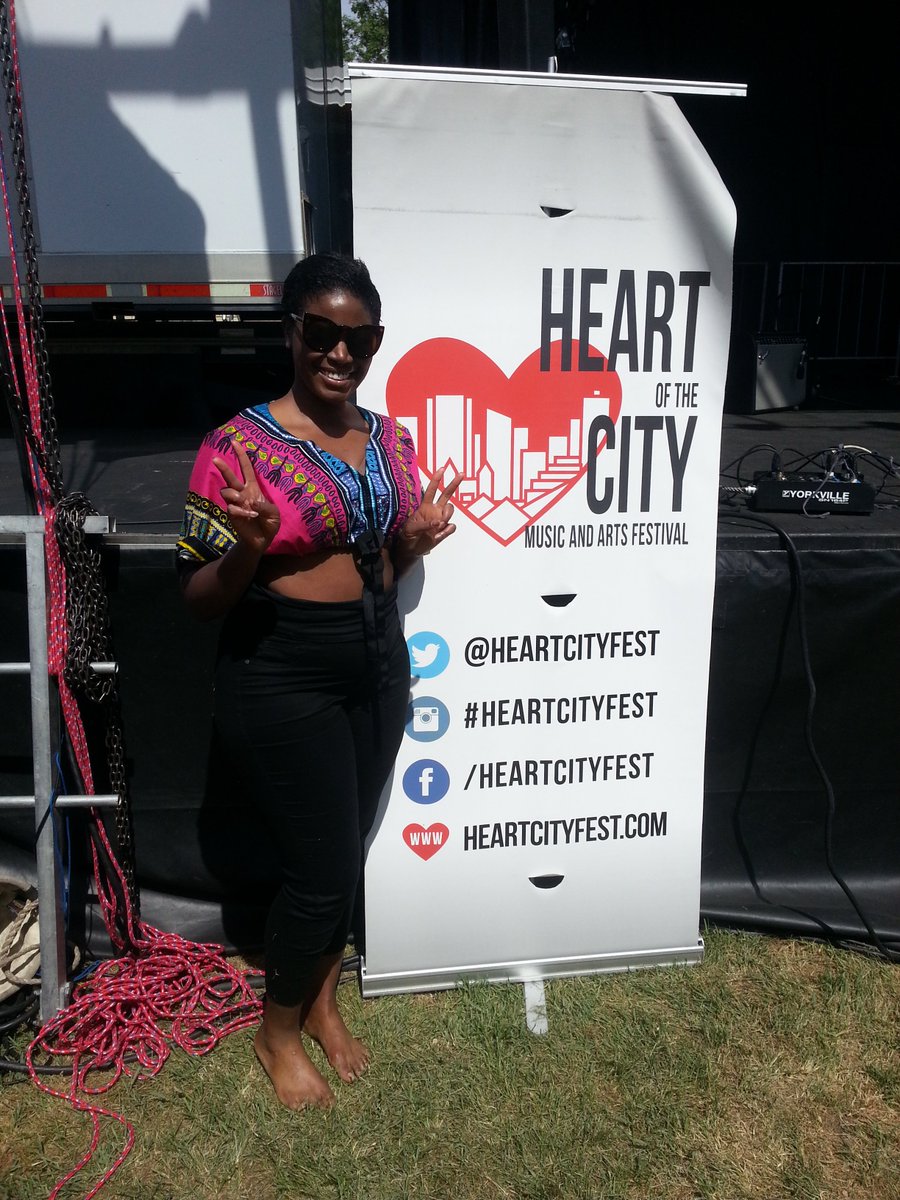 @heartcityfest  Thanks again for having me perform at the festival! 

#yegfestivals #yegmusic #indiemusic #blackgirlmagic #blackgirlmagicyeg