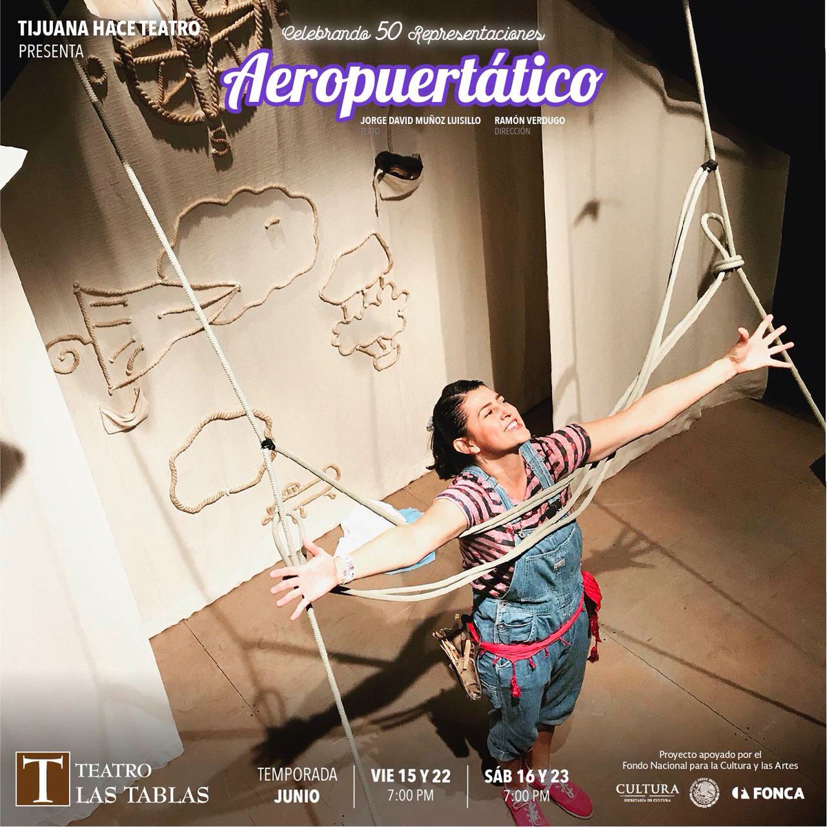 TjHaceTeatro's tweet photo. ¿Cómo convivir con la pérdida de un ser querido? Acompaña a Vanessa en esta historia para toda la familia y descubre cómo encontrará el verdadero significado de volar. Boletos: http://teatrolastablas. #EspaciosIndependientes #FoncaTeatro #FoncaCoinversiones #TijuanaHaceTeatro https://t.co/cbejL9X52n