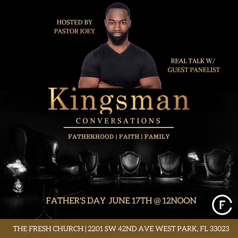 TheFreshChurch's tweet photo. Calling all men! #KingsmenConversations #FathersDay https://t.co/OAggSTPX1p