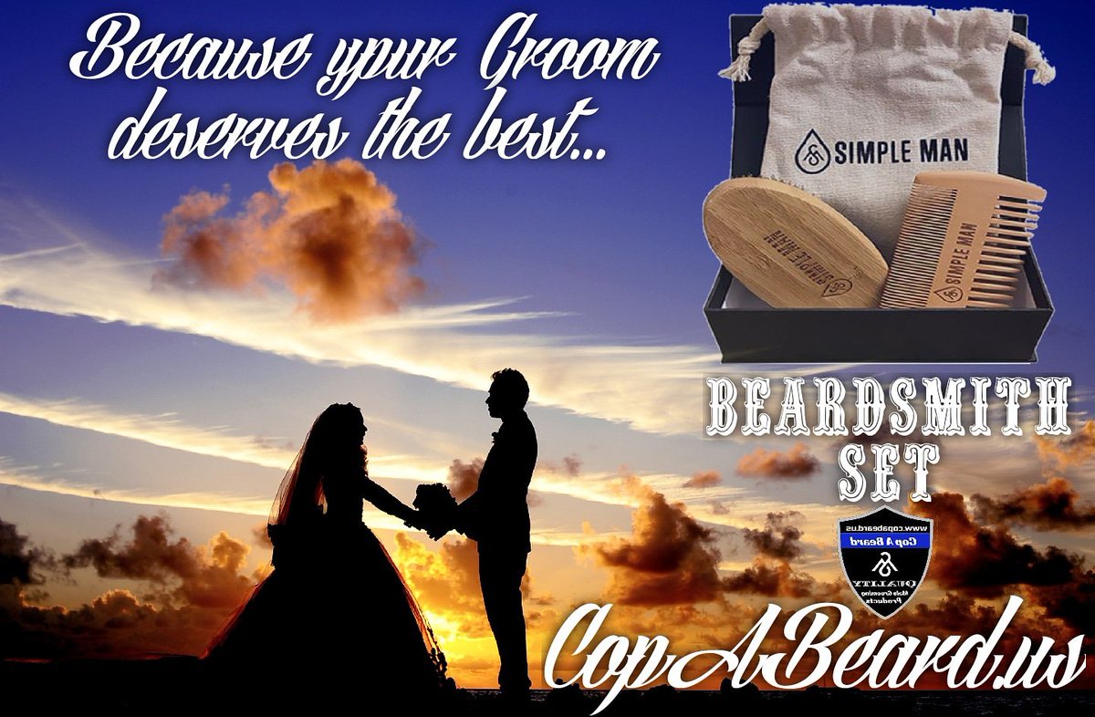copabeard's tweet photo. Your Groom deserves only the best.
https://t.co/N6iv5E20qG
#CopAbeard #simplemanbrand #beardsmith #beard #beardbalm #stache #groom #bride #weddingday #marriage #commitment #love #soulmate #haircare #beardiful #fiance #yes #ido #churchwedding #guestlist #reception #truelove #ring https://t.co/aztegB4lcG