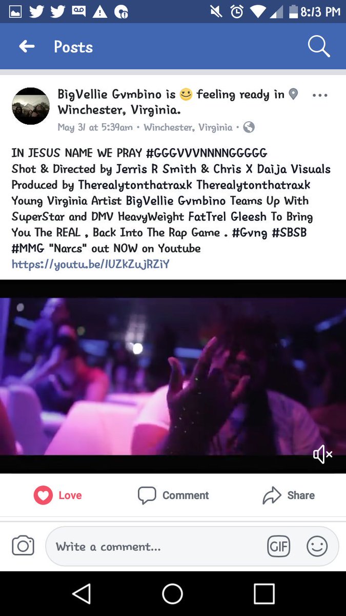 CDVisuals's tweet image. Check it out if you haven't already❗ 
➡ Narcs - Vellie ft Fat Trel 
Out on YouTube NOW 😮🔥👀