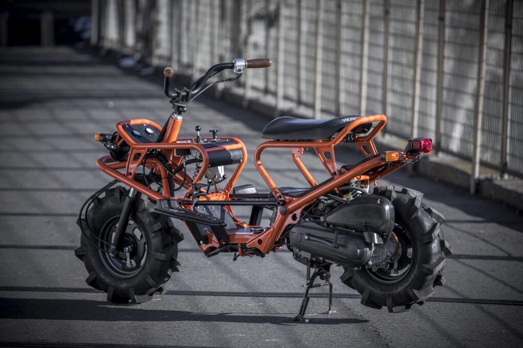 タイニー君ズーマーフレーム ホンダ ズーマーを工業系スタイルに変える「フロントフレームキット