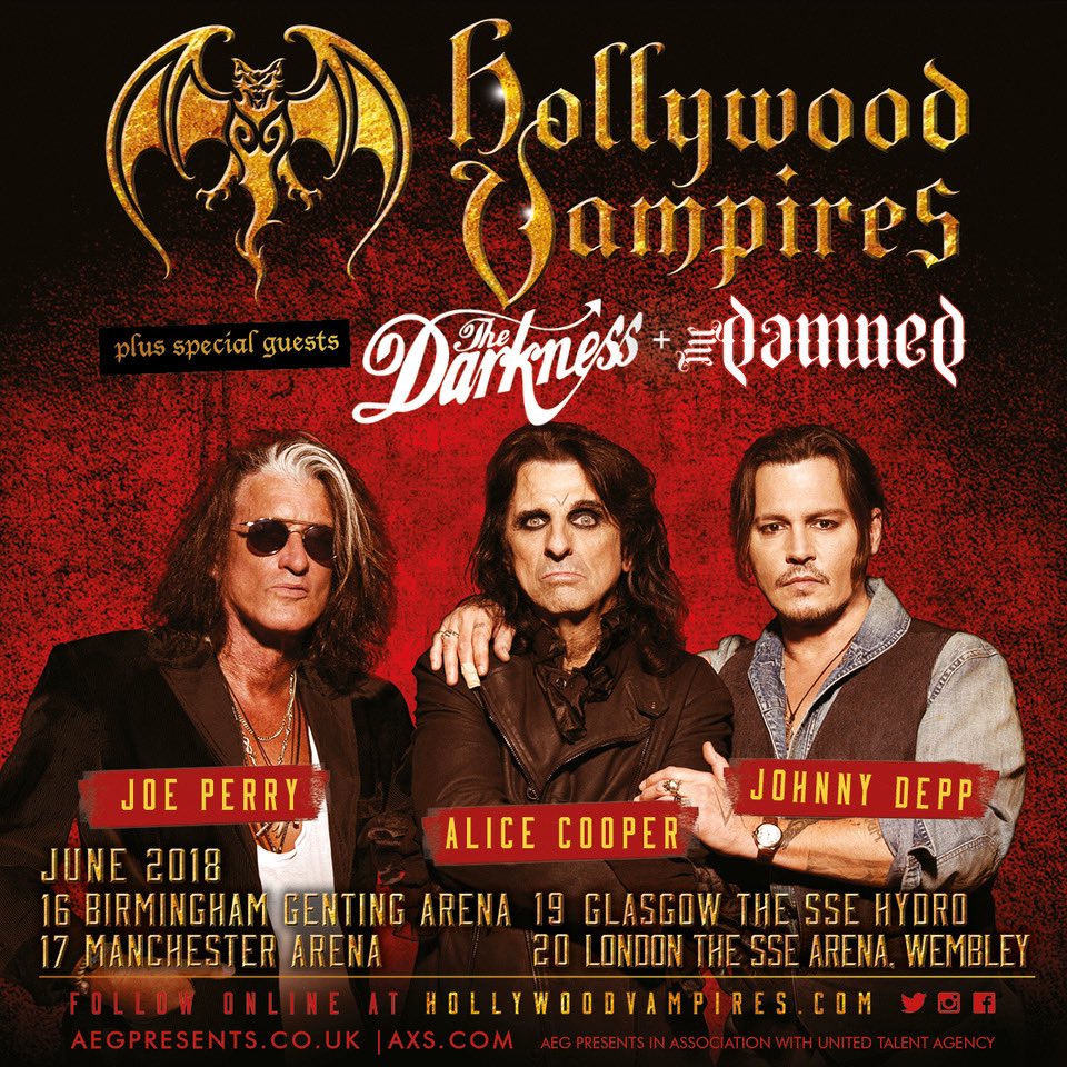 hollywoodvamps's tweet photo. It's not too late to see the #HollywoodVampires LIVE!!! Tickets still available for select shows. https://t.co/934exow8Mc https://t.co/qcKj5GxW1l