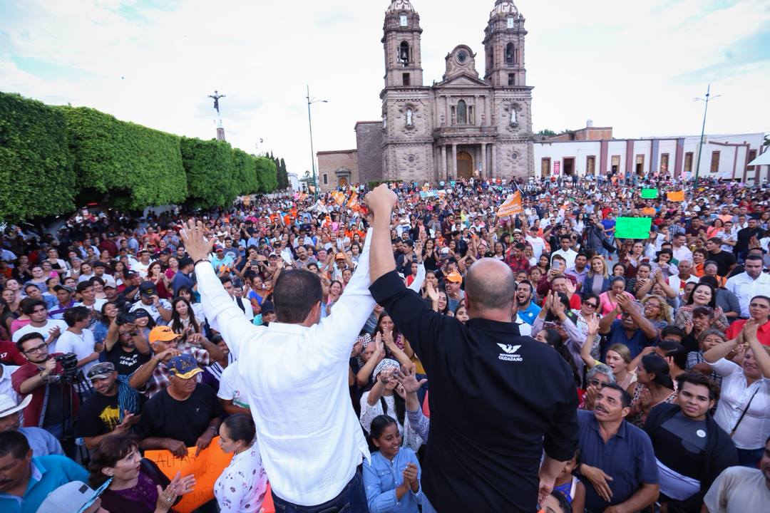 Vamos a seguir cambiando la historia de #Ocotlán de la mano de Enrique Alfaro Ramírez.