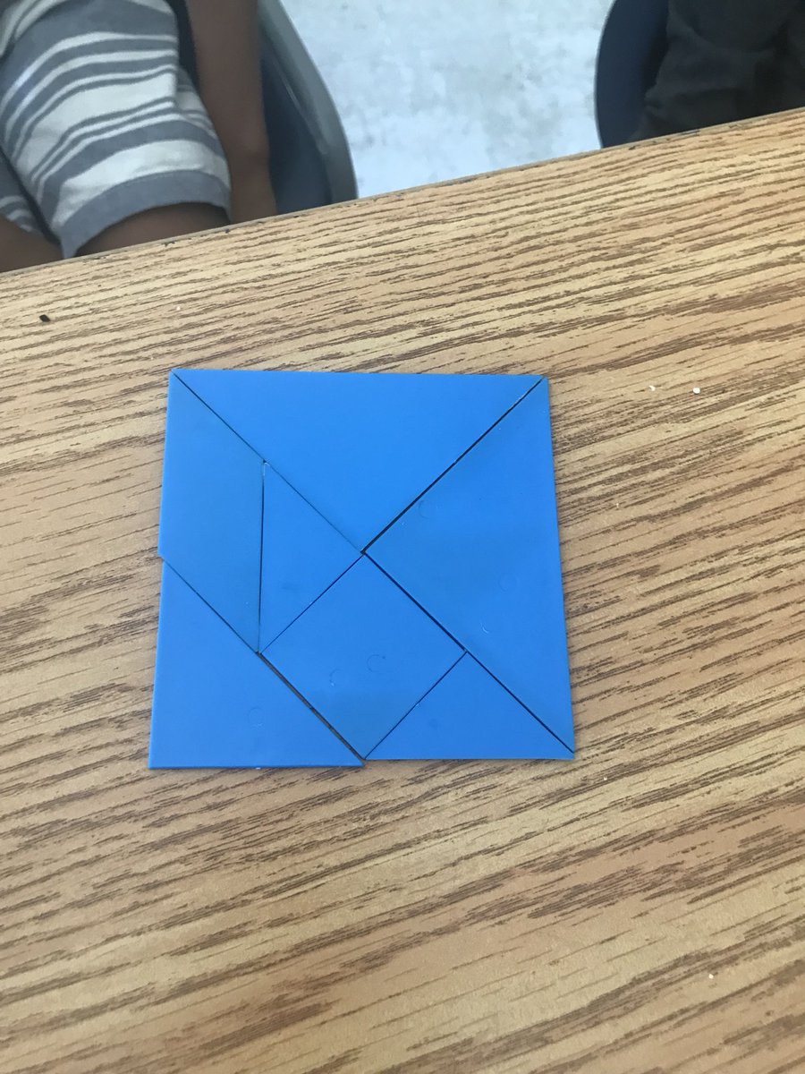 MsAyala_tdsb's tweet photo. Today’s Math Challenge: Help Mr. Tan put his broken pieces back together to make a square! #tangrams #perseverance #Mathematics #makingmathfun #Collaboration #spatialrelationships #problemsolving 🤔 @FairbankPS https://t.co/Q3uaBRN0sf