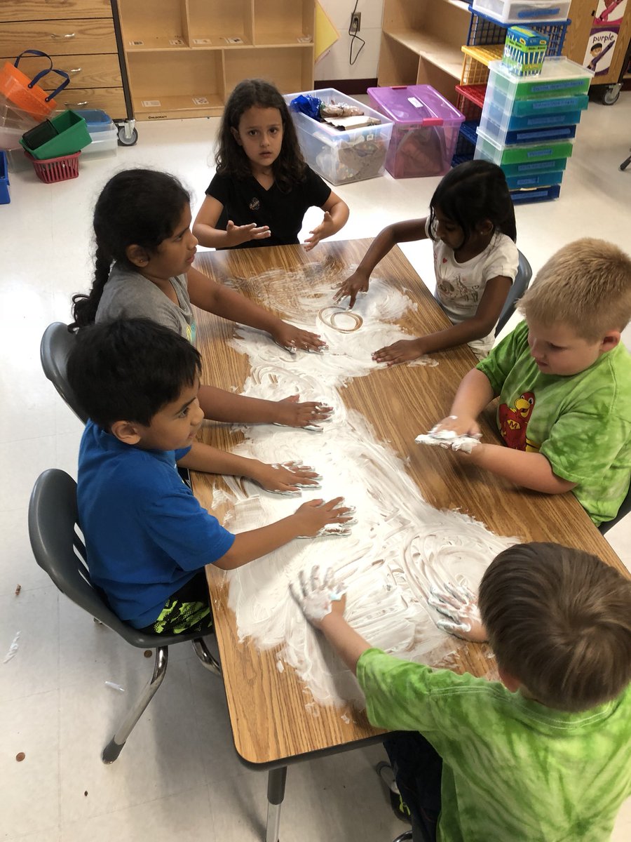 JLTrigiani's tweet photo. Our now first graders were such a huge help today! They helped pack the room and cleaned our tables! I’m going to miss them!! #mtes2yr @MadisonsTrust16 https://t.co/1Rb74rEUX4