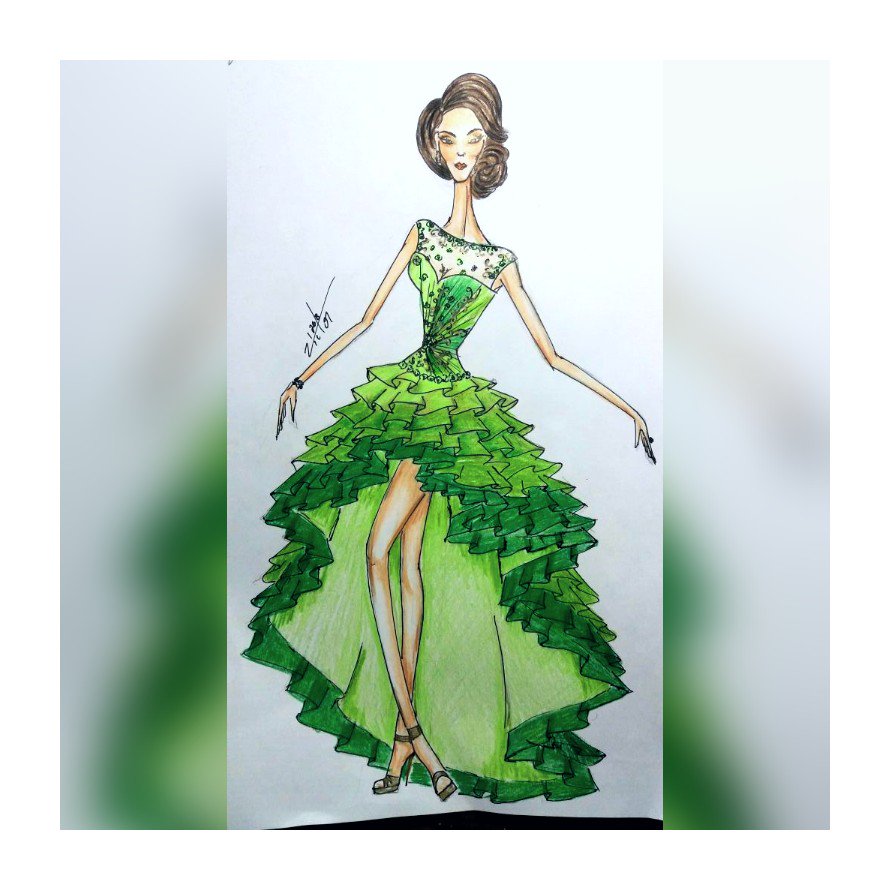 Vestido de 15años en un degradé en tonos verdes, decorado con toques de flores Neón, rhinestones y strass, todo bajo el sello <a href="/CasaEscuderoPTY/">Casa Escudero</a>
#CasaEscudero #CASAESCUDERO #ESCUDERO  #EscuderoDesign  #ModaPanamá  #moda  #Panamá  #PanamaDesign #design  #panamacity #fashion