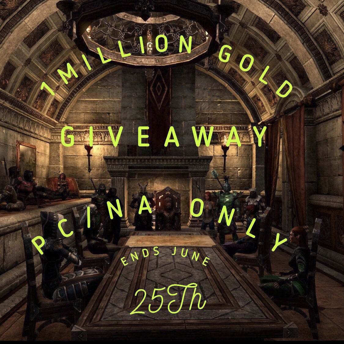 Casual_Ranger's tweet image. HEY #ESO PC/NA players want a chance to WIN 1 Mil in game Gold! As a thank you to the amazing community I’m giving away some of my personal hoard! Just ReTweet &amp;amp; Follow me! 1 winner will be chosen on June 25! I want 2 give back to the community that has given me so much!

-Ranger