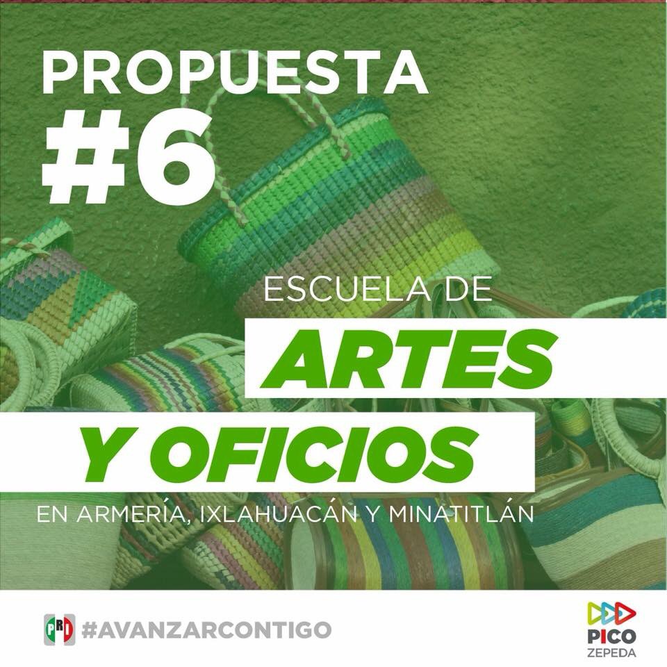 picozepeda's tweet photo. Desde la Cámara de Diputados gestionaré los recursos para la creación de la escuela de artes y oficios para impulsar el auto empleo. #AvanzarContigo #PicoZepeda #MeadePesidente2018 #ColimaConMeade https://t.co/hMNCMPu7K1
