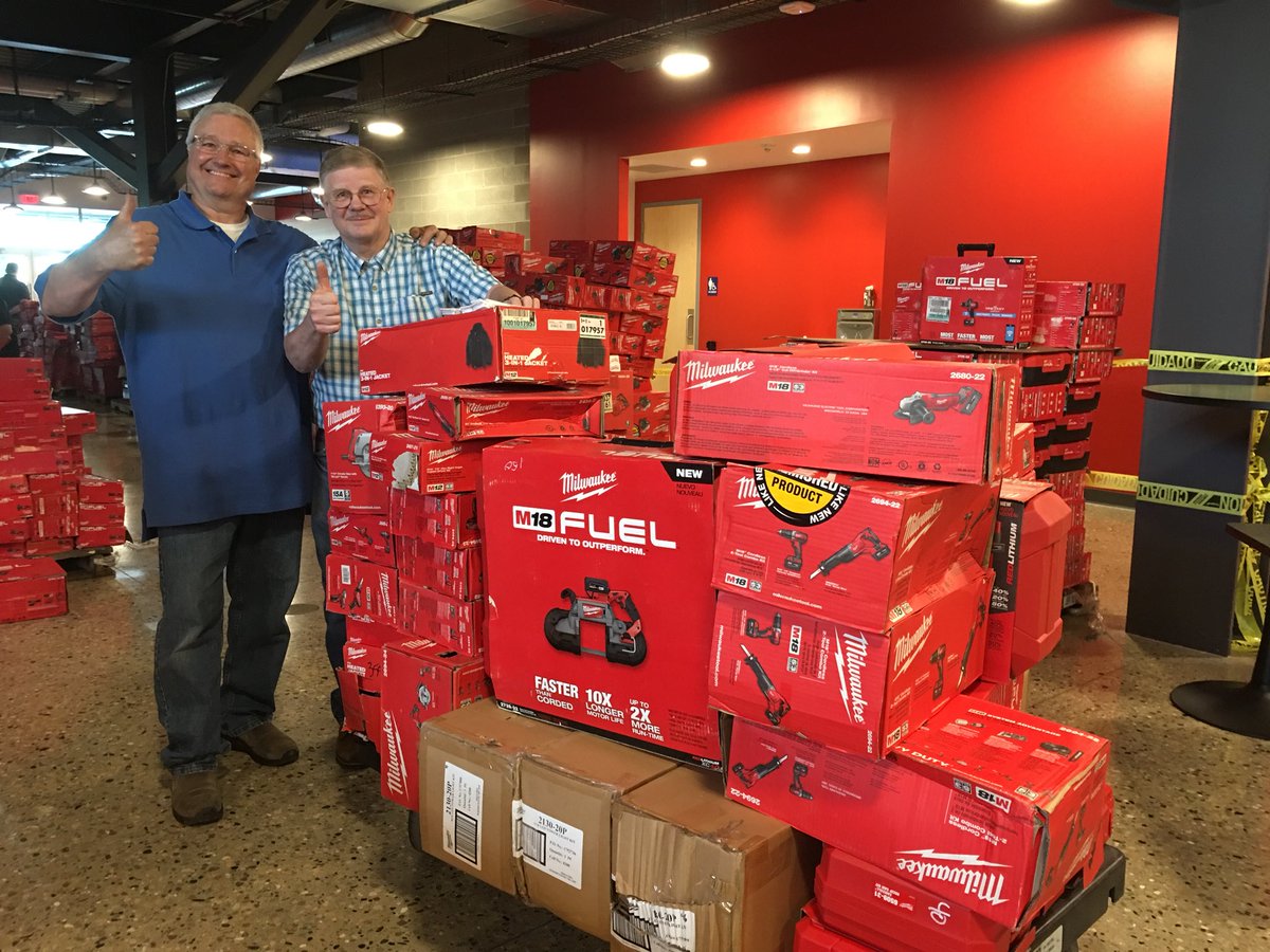bchsfablab's tweet photo. @MilwaukeeTool equips the new @BCHS_SDE Fab Lab and makerspaces with one awesome donation #technicaleducation #toolsforeducation #thankful https://t.co/M03NlKDkZr