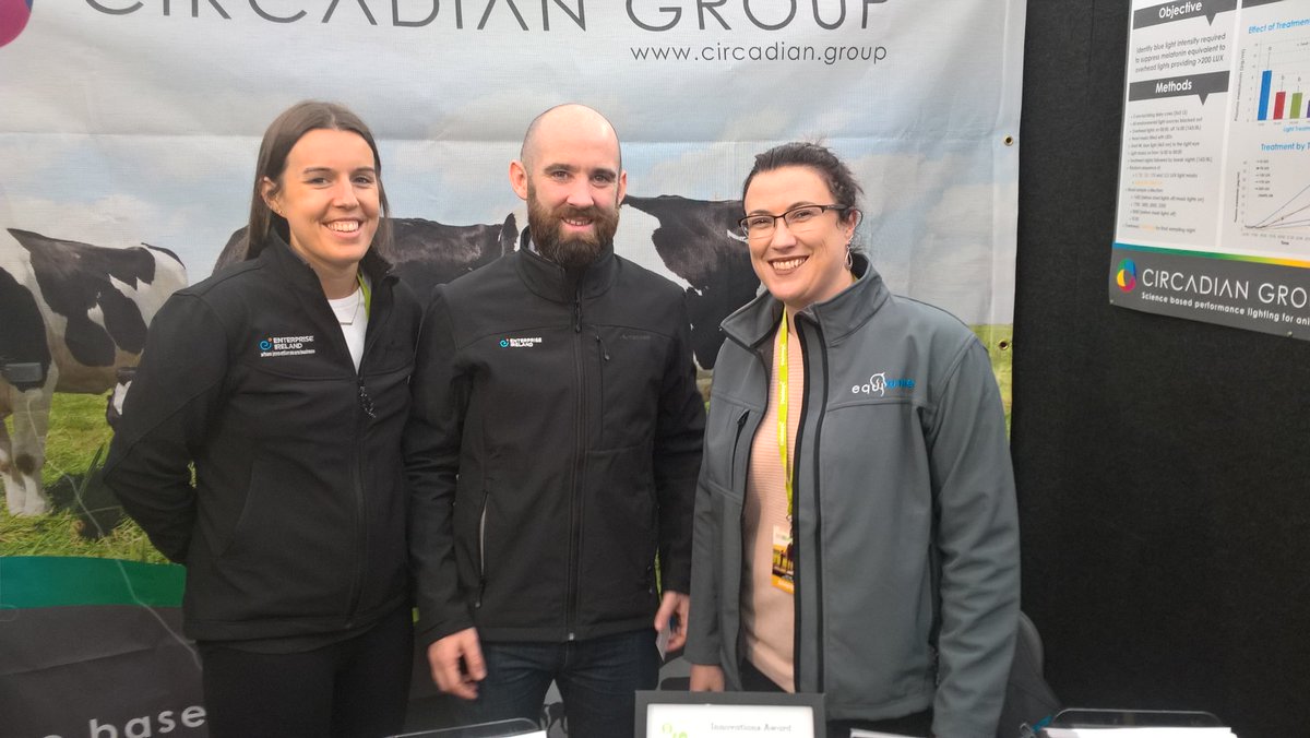 Innovation Arena Winner, Equilume founder Barbara Murphy wins the Global Growth Strategy Award <a href="/FieldaysNZ/">Fieldays</a> <a href="/Entirl/">Enterprise Ireland</a> @sproutagritech <a href="/equilume/">Equilume</a>