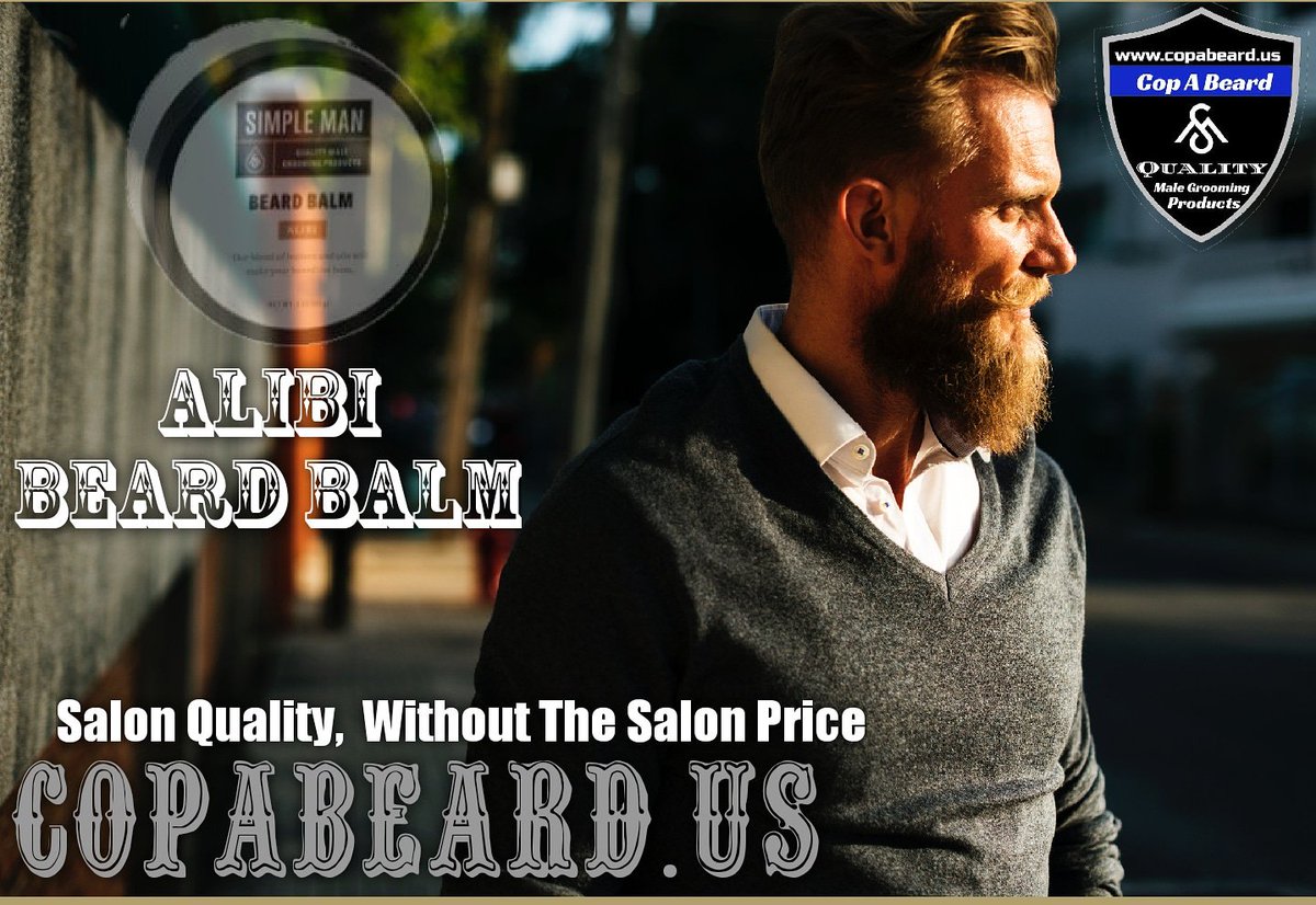 copabeard's tweet photo. Salon Quality Without The Price
https://t.co/1bqUxBmdnz
#CopAbeard #simplemanbrand #beard #beardbalm #mustache #gotee #beardbalm #beardoil #beardsmith #beardiful #epicbeard #dad #husband #boyfriend #grandfather #uncle #brother #classy #alpha #men #manmane #workingman #organic  #u https://t.co/hZWkPPYZfb