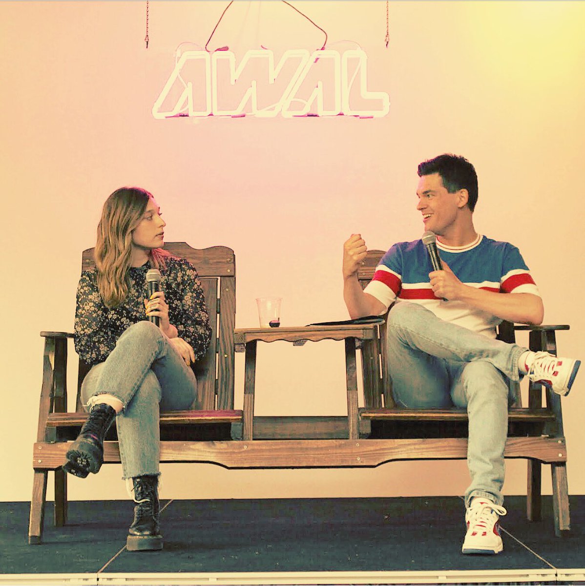 Had a great time Friday at the <a href="/NorthsideFest/">Northside Festival</a> out in Brooklyn. Thanks to @AWALdotcom &amp; <a href="/kobalt/">Kobalt</a> for having me &amp; to <a href="/Verite/">VÉRITÉ</a> for the chat 🗣🎶
