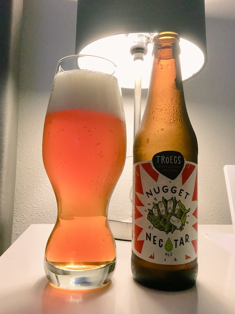 Just4BeerLovers's tweet image. Relaxing w/a #NuggetNectar Ale 7.5% ABV by @TroegsBeer #beer
@badhopper @zappafaye @JohanBBT @Ephoustonbill @LarryBurnett24 @beerguypdx @IndyCraftBrew @RJellyman @MIbeertaster @Fhzfun  @hosch_greg @DRE_Go_Fish @jagoff33 @jonmontag @JacobGrimes @HofmannKris @RealBmaxwell @ManvsAle