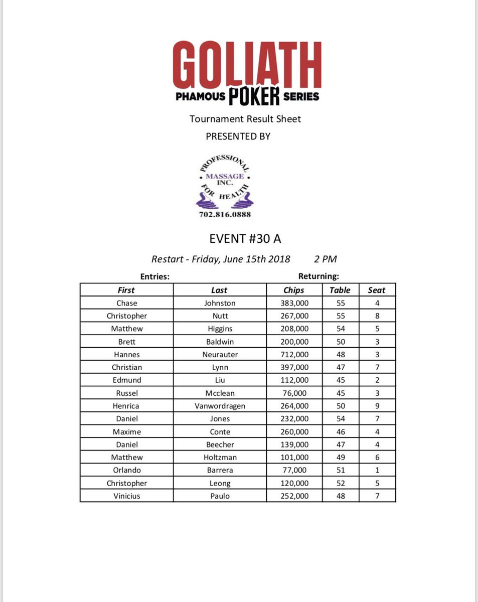 Event Seating Chart