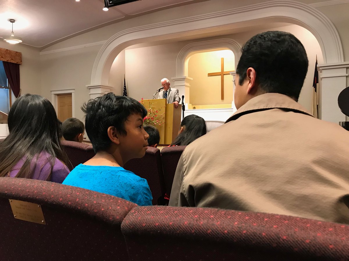 CBCDenver's tweet photo. Great crowd at @CBCDenver thankful for those who came and brought visitors and family.  God is good! https://t.co/wVL5yAp39O