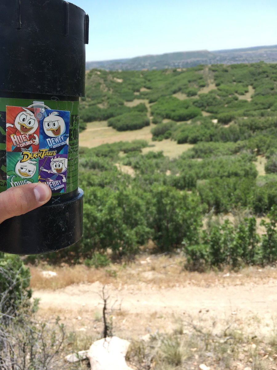 benjigoodrich's tweet photo. I took the @GoGeocaching trackable #DuckTalesCache on a boating adventure and then dropped it off at a cache in Castle Rock, CO along a beautiful trail. https://t.co/dgGChOqsDn