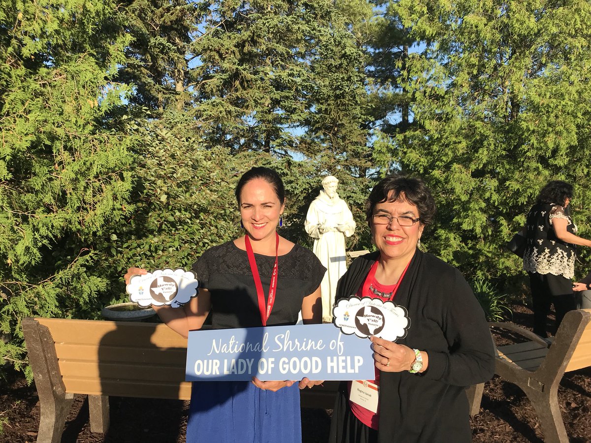 The Shrine of Our Lady of Good Help...a beautiful and holy place. Catholic Media Conference 2018. #CMCTitletown