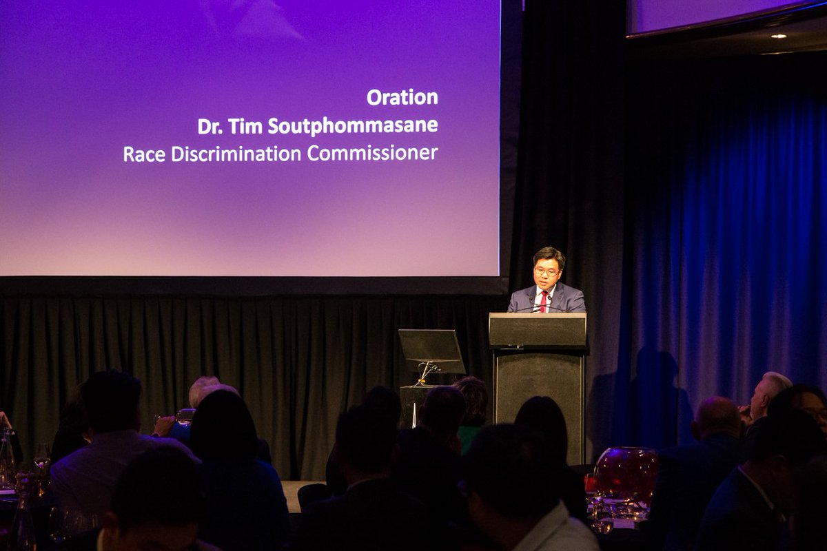 Tim Soutphommasane's (<a href="/timsout/">Tim Soutphommasane</a>) Asian Australian Foundation Oration highlights diversity gap in leadership roles: bit.ly/2yj1yQj