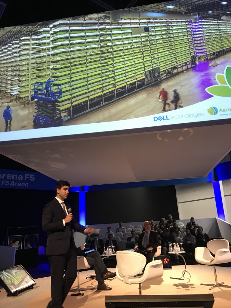 Today Laddie Suk <a href="/DellEMC/">Dell EMC</a> and Jass Karol <a href="/AeroFarms/">AeroFarms</a> talked about “IOT - AeroFarms and Dell EMC Cultivate the Internet of Things” during the keynote session, and reinforced how technology can enable the greenery production and make the difference in the world @DellEMCBrasil #CIAB