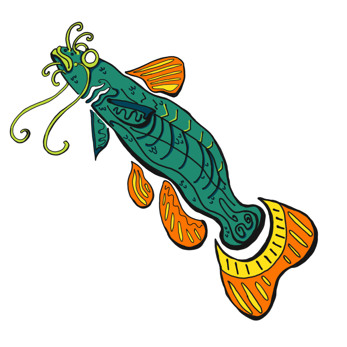 AshNieman's tweet photo. Here's my profile pic! He's a little catfish boi. Likes to sleep and will eat most anything. https://t.co/AXvqCz2ydQ