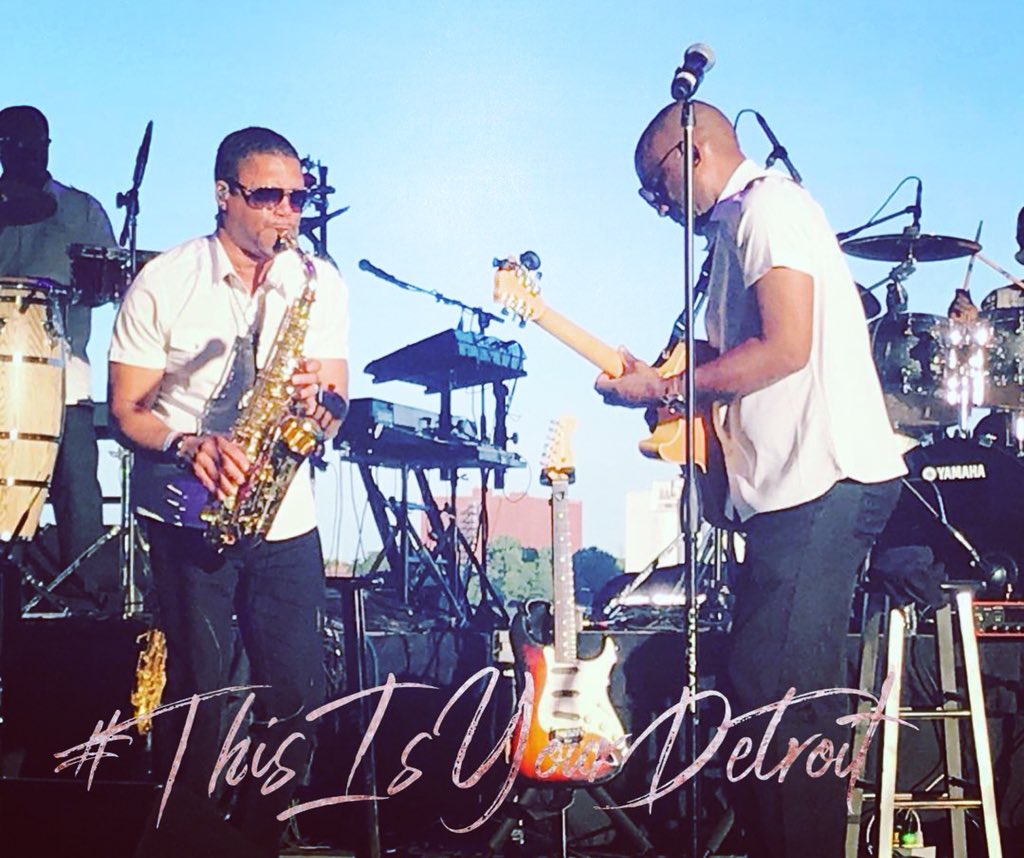 Thank you Detroit! 🎸👊🏾 #TimBowman #ChenePark