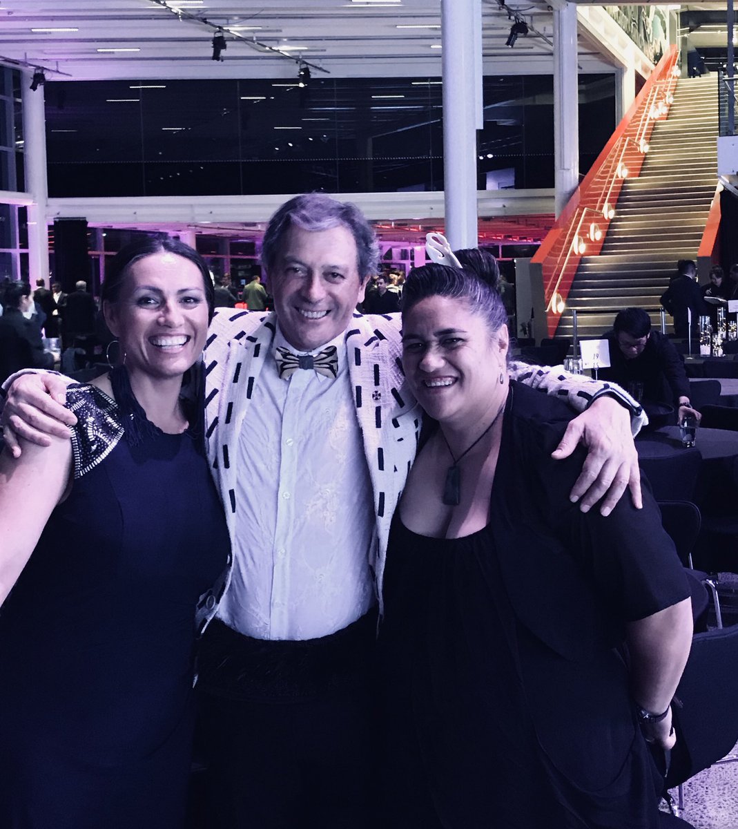 With Ian Taylor celebrating his well deserved award for outstanding contribution to NZ at the CIO Awards. Inspirational speech Ian!