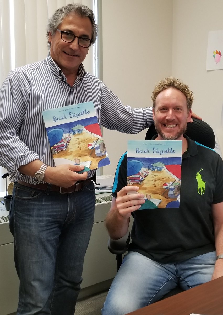 Thrilled to have received our copy of "Beach Etiquette" by our good friend George Hutchinson III, Make your summer vacation a perfect one "for shore"! #beaches #shoring #etiquette #summer Order your copy on Amazon today : amazon.com/Beach-Etiquett…