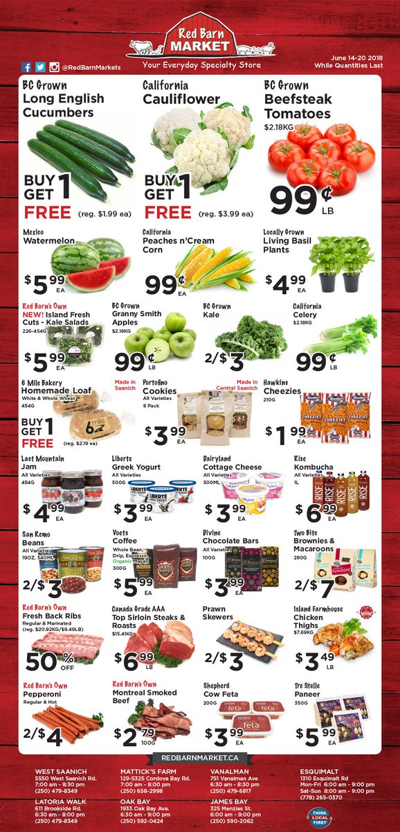 Red Barn Market On Twitter New Red Barn Market Weekly Flyer
