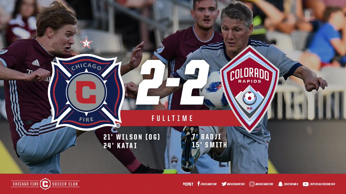 This one ends in a 2-2 draw. #COLvCHI #cf97 https://t.co/TCQsQLl90B