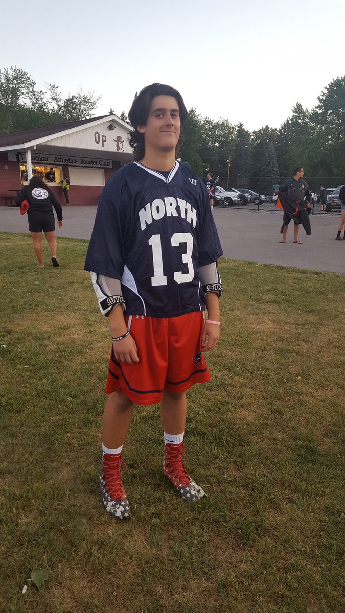 mikestauffer58's tweet photo. @NTLAXX @staufferrhett10 finally got a win this year. Last game in his HS lacrosse career. North All Stars come away with the W!!! Great Night. Congrats to all of the WNY players! https://t.co/s94rmmDPBe