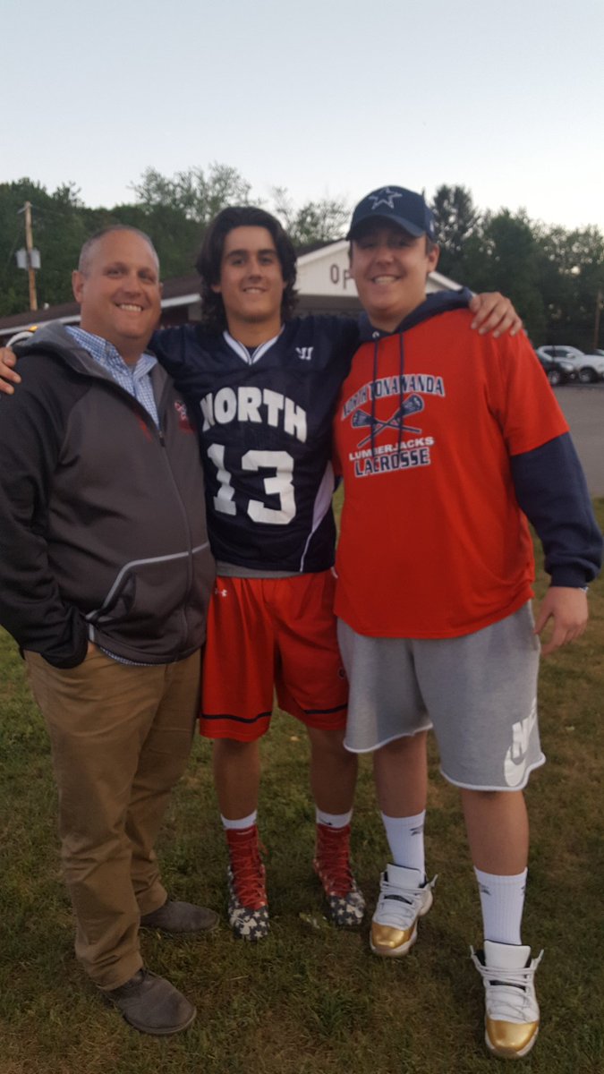 mikestauffer58's tweet photo. @NTLAXX @staufferrhett10 finally got a win this year. Last game in his HS lacrosse career. North All Stars come away with the W!!! Great Night. Congrats to all of the WNY players! https://t.co/s94rmmDPBe